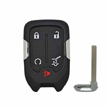 Keyless Factory KeylessFactory: GMC / GM / CHEVY 5-Button Smart Key SHELL Case SKS-GM-010
